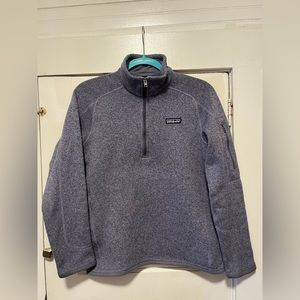 Patagonia purple better sweater medium